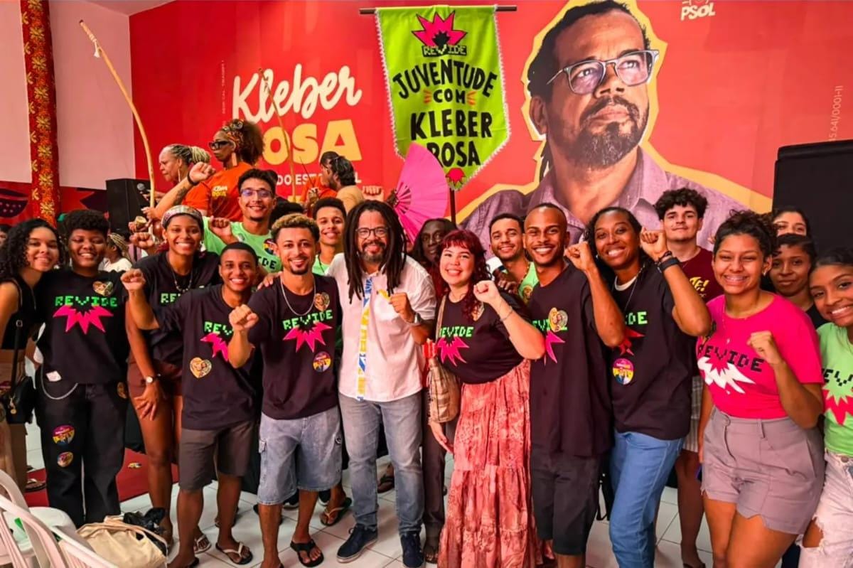Kleber Rosa recebe apoio de novo movimento de juventude na Bahia