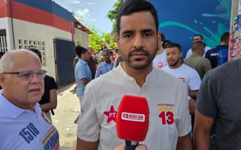 Imagem do post “Estamos muito alegres”, afirma Tassio Brito, presidente do PT sobre eleição na Bahia