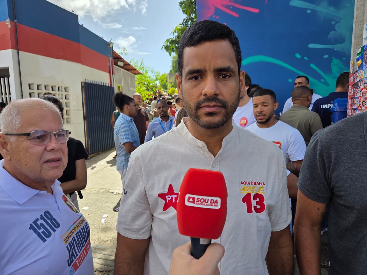 “Estamos muito alegres”, afirma Tassio Brito, presidente do PT sobre eleição na Bahia