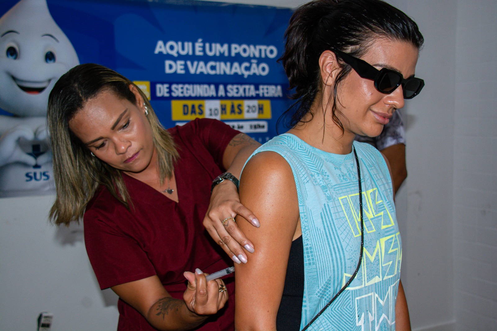 Lauro de Freitas libera novas vacinas e abre 18 postos de imunização com horário estendido até no shopping