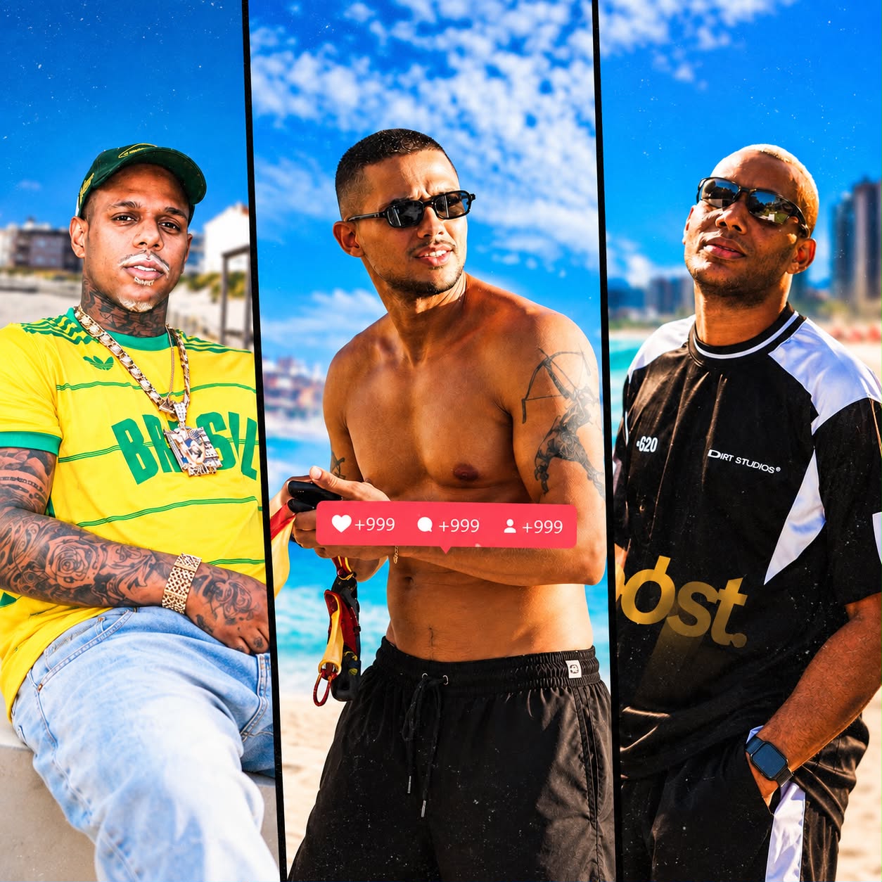 Oh Polêmico e MC GW são os convidados de Guga Meyra na faixa “Dump do Verão”