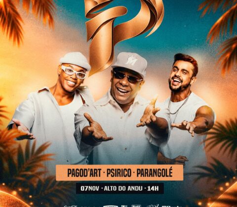 Imagem do post Festa do P celebra o pagode baiano com Psirico, Pagod’art e Parangolé em Salvador