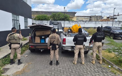 Imagem do post Operação prende liderança criminosa foragida e desmonta laboratório clandestino de drogas