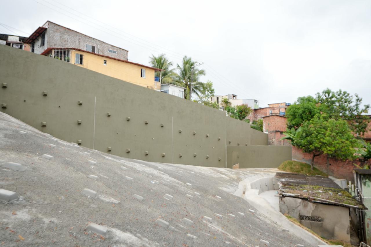 Salvador atinge 620 áreas de risco protegidas após nova obra de R$ 2 milhões no Subúrbio