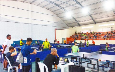 Imagem do post Mais de 100 atletas e promessas do esporte se reúnem no Bonfim para a 5ª etapa do Baiano de Tênis de Mesa