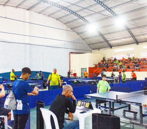 Imagem do post Mais de 100 atletas e promessas do esporte se reúnem no Bonfim para a 5ª etapa do Baiano de Tênis de Mesa