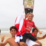Promessa do surf baiano garante nota mais alta da final e conquista título brasileiro sub-12 em Santa Catarina