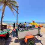 Após feriadão, praias de Lauro de Freitas recebem mutirão de limpeza; veja locais