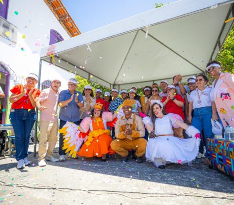 Imagem do post “Essa é a escola viva”, diz Caetano durante festa que reuniu 534 crianças da zona rural em Camaçari