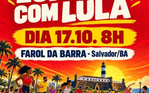 Imagem do post Esporte com Lula reúne apoiadores no Farol da Barra neste sábado (17)