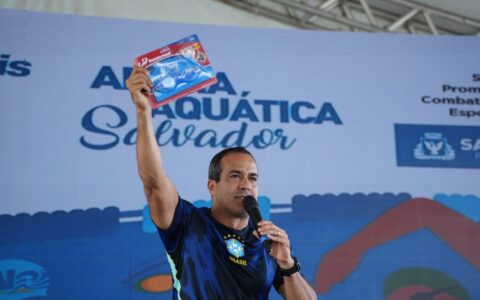 Imagem do post Bruno Reis anuncia ampliação para 3 mil vagas na Arena Aquática Salvador