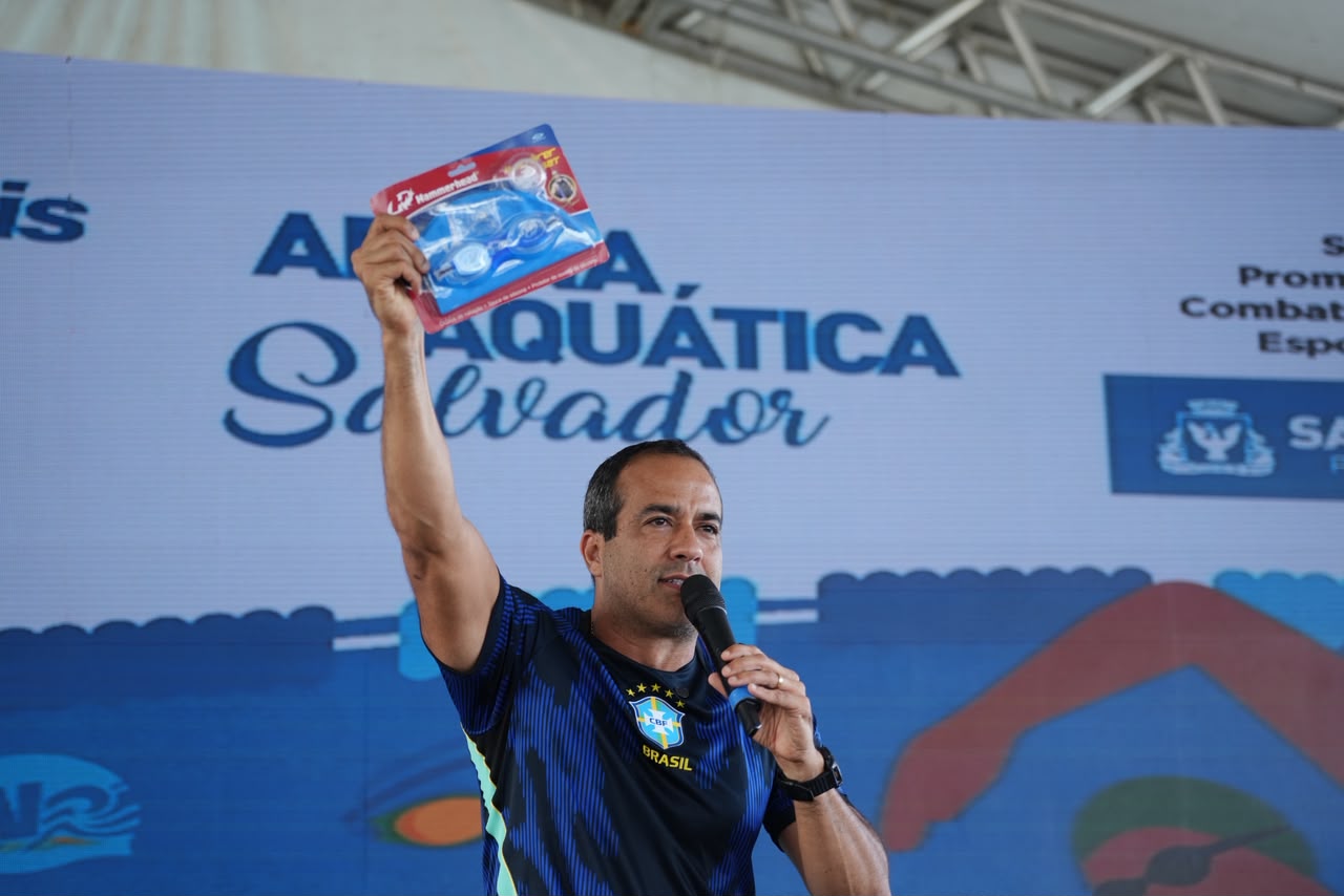 Bruno Reis anuncia ampliação para 3 mil vagas na Arena Aquática Salvador