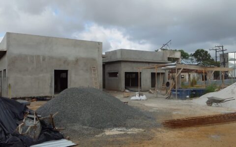 Imagem do post Obras da USF Jambeiro se aproximam de 50% de execução em Lauro de Freitas