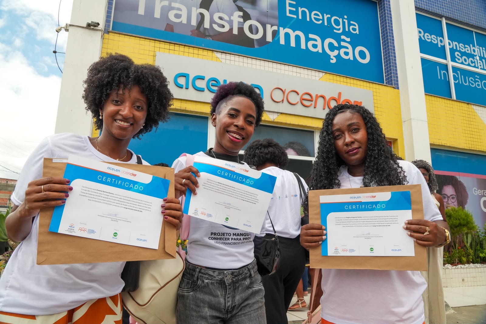 Programa da Acelen certifica 21 lideranças femininas da pesca no entorno de Mataripe