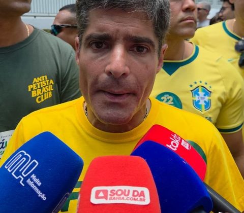 Imagem do post ACM Neto projeta crescimento de Flávio Bolsonaro na Bahia