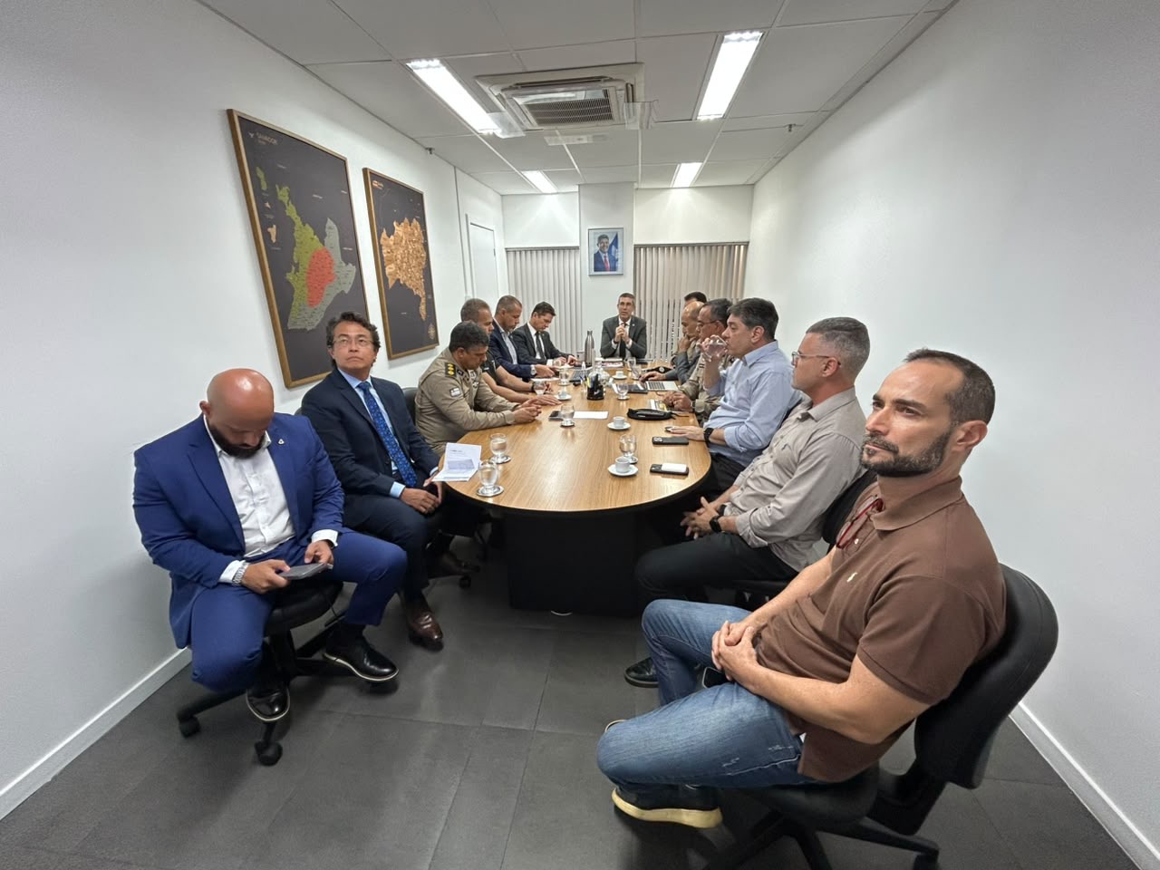 SSP, PM, PC, DPT e FICCO Bahia alinham ações para o 2° turno das Eleições 2026