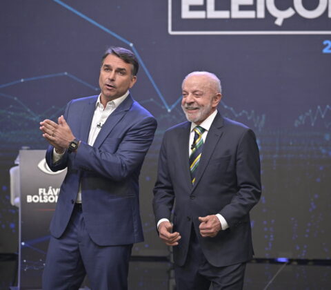 Imagem do post Lula e Flávio Bolsonaro empatam em Pesquisa BTG/Nexus