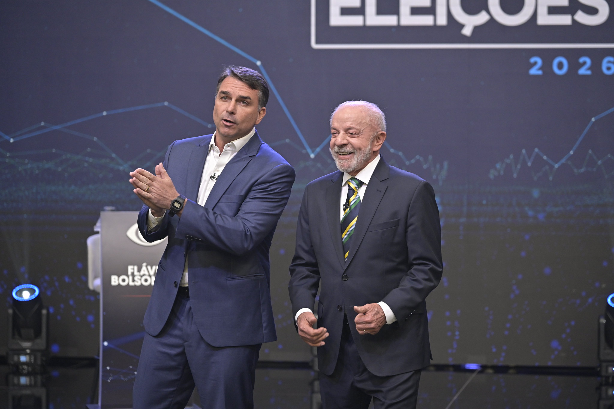 Lula e Flávio Bolsonaro têm empate técnico em Pesquisa BTG/Nexus