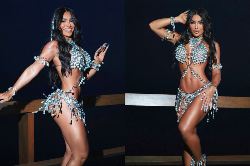 “Ficou perfeito!”, comemora nova musa do Carnaval ao passar por harmonização no bumbum antes de estreia