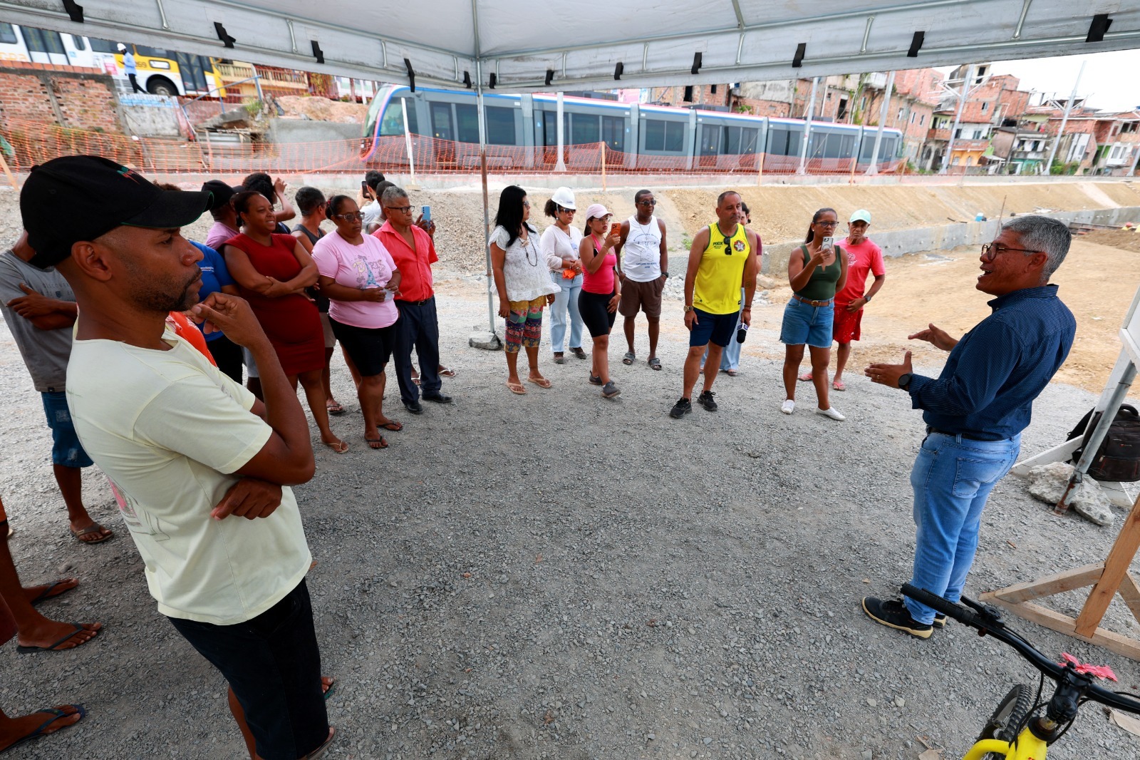 “O VLT vem trazendo requalificações urbanas”, diz presidente da CTB sobre obras em Escada